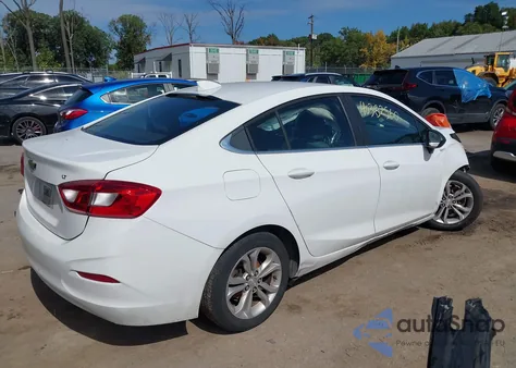 2019 Chevrolet Cruze Lt из США, поврежденный, VIN 1G1BE5SM6K7124266